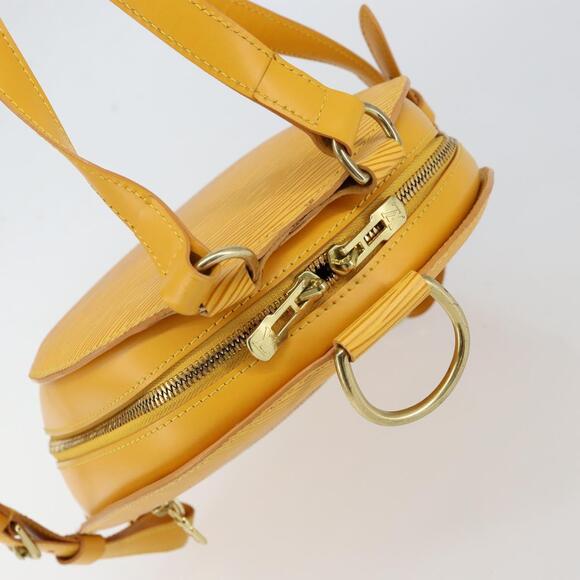LOUIS VUITTON Epi Mabillon Backpack Yellow M52239 LV Auth 152653 main image 9